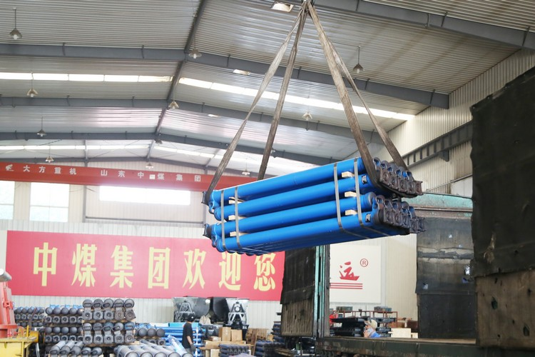 China Coal Group envía un nuevo puntal hidráulico simple de minería suspendida a Shanxi y Mongolia Interior